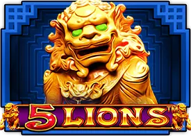 สล็อต 1688 เว็บตรง 5 Lions ทดลองเล่นฟรี